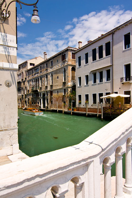 Venice: at the Riva degli Schiavoni 